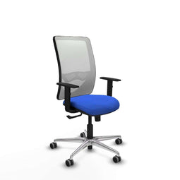 Zulema Piqueras y Crespo 1D086G0 - Bureaustoel - Verstelbare hoogte met armleuning - Blauw