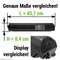 E-Bike battery Maratron Semi-Intube battery - 36V 13Ah (468Wh) - for Telefunken M920, XC920, CX921,