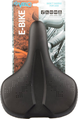 E-bike zadel Velo Comfort - vacuüm met O-zone en handvat