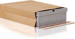 e-Green enveloppen met blokbodem, ft 350 x 450 x 80 + 100 mm, doos van 200 stuks