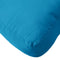 vidaXL - Palletkussen - 80x40x12 - cm - stof - lichtblauw