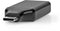 Nedis CCGP64650GY - USB-C naar HDMI Kabel - Zwart