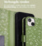 iMoshion Hoesje Geschikt voor iPhone 14 Hoesje Met Pasjeshouder - iMoshion Design Bookcase smartphone - Groen / Green Flowers