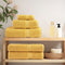 vidaXL - Gastendoekjes - SOLUND - 10 - st - 600 - g/m² - 30x30 - cm - goudkleurig