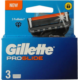 Gillette Fusion ProGlide - Navulmesjes - 5 UltraSharp ProBlades - (3 stuks)