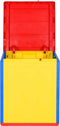 vidaXL - Tuinbox - 90 - L - PP - rattan - kleurrijk