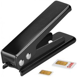 Micro SIM card punch, SIM to Micro SIM card punch, black