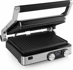 Princess 117310 - Digital Grill Master Pro - 2 regelbare thermostaten - Digitaal bedieningspaneel - Zwart