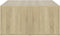 vidaXL - Salontafels - 4 - st - 33x33x33 - cm - bewerkt - hout - sonoma - eikenkleurig