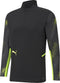 PUMA Individualcup - Training 1/4 Zip Sporttrui Heren - Zwart/Groen - Maat S