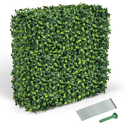 coast Kunstplantenwand - Buxus - Realistische PE Bladeren - Groen - 92 × 38 × 86 cm