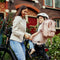 Urban Iki Fietsstoeltje Achter - 5-puntsgordel - Sakura Pink/Kurumi Brown