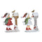 Kerstversiering DKD Home Decor Hars (11,5 x 6 x 13,5 cm) (2 Stuks)