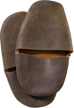 Skottsberg - Pannenlappen - 2 stuks - Bruin - Leer - Ovenhandschoenen