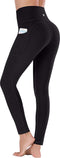 Dames Yogabroek met Zakken mt. S - Legging met Zakken, Hoge Taille Tummy Control Non See-Through Workout Broek - maat S