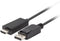 Lanberg CA-DPHD-11CC-0018-BK - DisplayPort naar HDMI Kabel - 1,8 m - Zwart