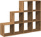 vidaXL - Kamerscherm - / - boekenkast - 137,5x29x103,5 - cm - hout - artisanaal - eik