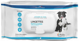 FRANCODEX Verzorgingsdoekjes voor hond en kat - 80 st.