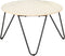 vidaXL - Salontafel - 65x65x42 - cm - echt - steen - met - marmeren - textuur - wit