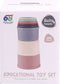 Stapeltoren Pastel, 8dlg.