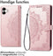 iMoshion Hoesje Geschikt voor Samsung Galaxy A04 Hoesje Met Pasjeshouder - iMoshion Mandala Bookcase - Rosé Goud