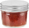 vidaXL - Jampotten - met - zilverkleurige - deksels - 24 - st - 110 - ml - glas