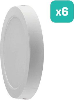 V-TAC VT-60018-RD - LED Mini Paneel - Dimbaar 18W 1980lm 4000K - Wit