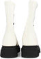 POSH by Poelman MOON - Dames Enkellaars - Gevoerd bovenwerk - Wit - Maat 36