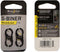 NITE Ize NI-LSBM-01-2R3 Karabijn MicroLock S-Biner 2 35 mm x 15 mm x 7 mm 2 stuk(s)
