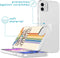 imoshion Hoesje Geschikt voor iPhone 11 Hoesje Siliconen - imoshion Design hoesje - Meerkleurig / Queer Vibes