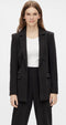 Pieces PCBOSSY LS LOOSE BLAZER NOOS - Dames Blazer - Oversized - Zwart