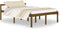 vidaXL - Seniorenbed - massief - grenenhout - honingbruin - 140x200 - cm