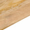 vidaXL - Eettafel - 112x52x76 - cm - massief - mangohout
