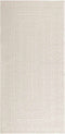 vidaXL - Vloerkleed - ZIZUR - room - binnen - en - buiten - 100x200 - cm - jute - look