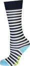 B. Nosy Kids Kniekousen - Maat 23-26 - Pewter spring stripe