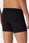 Schiesser Authentic - Heren Boxershort - 2-pack - Zwart (2 stuks)