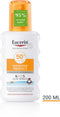 Eucerin Sensitive Protect Kids Zonnebrand Spray - SPF 50+ - Zonbescherming - Zonnespray - 200 ml