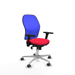 Piqueras y Crespo 3D086G0 - Bureaustoel - Verstelbare hoogte met armleuning - Rood