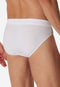 Schiesser 3-pack - Heren Rio slip 95/5 - Biologisch katoen - Hoog opgesneden - Wit (3-pack)