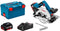 Bosch GKS 18V-57 G Professional - Accucirkelzaag - Zaagdiepte 57 mm - Geleiderailcompatibel