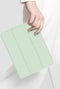 Dux Ducis - Tablet hoes geschikt voor Apple iPad Pro 2021 (12.9 Inch) - Toby Series - Tri-Fold Book Case - Groen