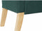 Kruk DKD Home Decor 8424001795512 Natuurlijk Hout Polyester Groen (130 x 44 x 69 cm)