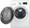 Whirlpool FFWDB976258E - Wasdroogcombinatie 9+7kg - FreshCare+ Stoom 1600T - Zwart/chroom