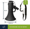 Velleman Megafoonset 50W - Sirene - 700s opname Bluetooth - Mat zwart