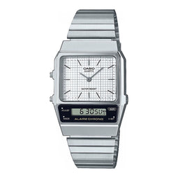 Casio Vintage AQ-800E-7AEF Herenhorloge 32 mm - Zilverkleurig