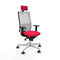 Bureaustoel Piqueras y Crespo 1D026G2 Rood