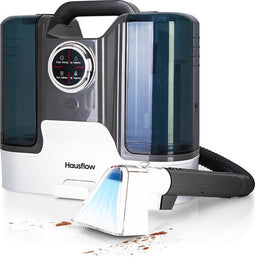 Vlekkenreiniger - 4-in-1 Stoomreiniger - 1700W - Meubel Tapijt Auto Reiniger - Pet Light Functie - 5m Snoer - LED Scherm