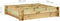 vidaXL - Plantenbak - verhoogd - 90x90x20 - cm - geïmpregneerd - hout