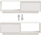 vidaXL - Tv-meubel - 110x30x33,5 - cm - massief - grenenhout - wit