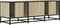 vidaXL - Tv-meubel - 120x35x41 - cm - bewerkt - hout - metaal - sonoma - eikenkleurig